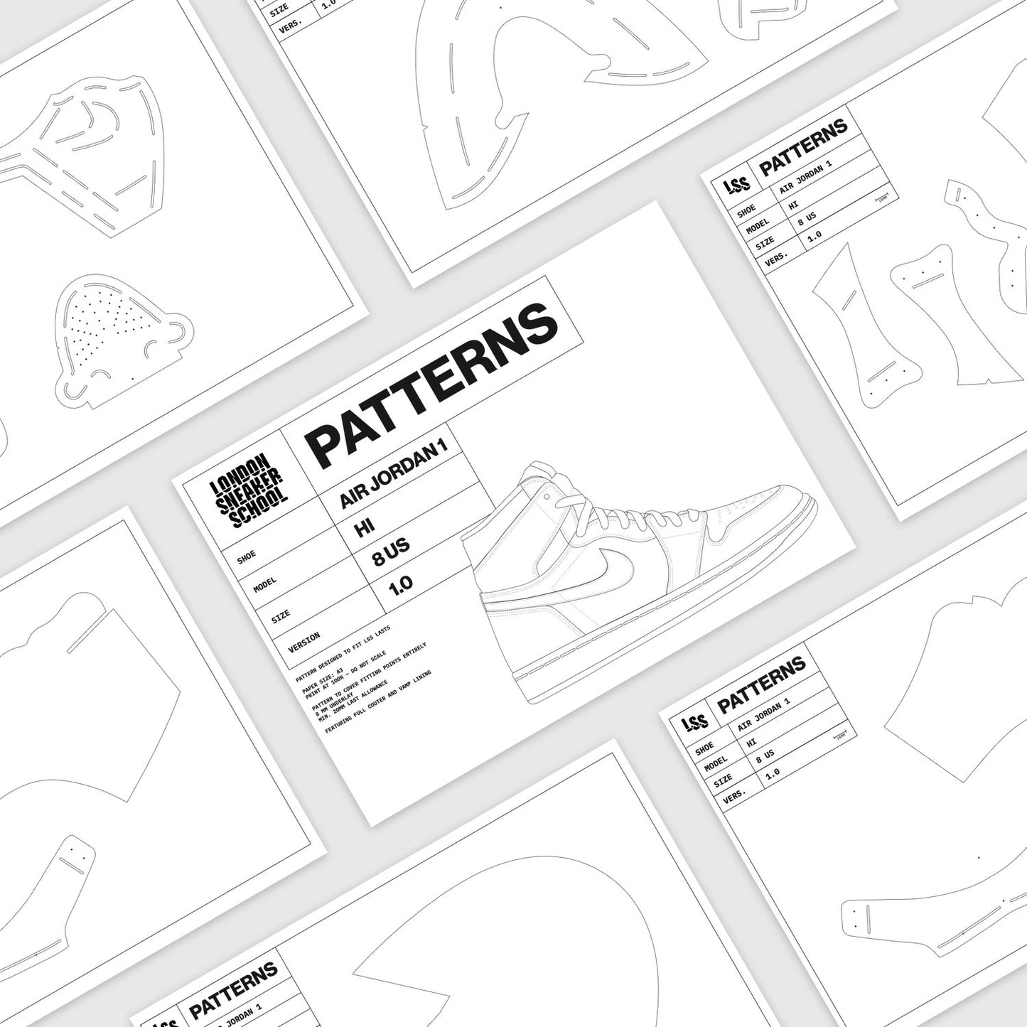 Air Jordan 1 Hi Patterns