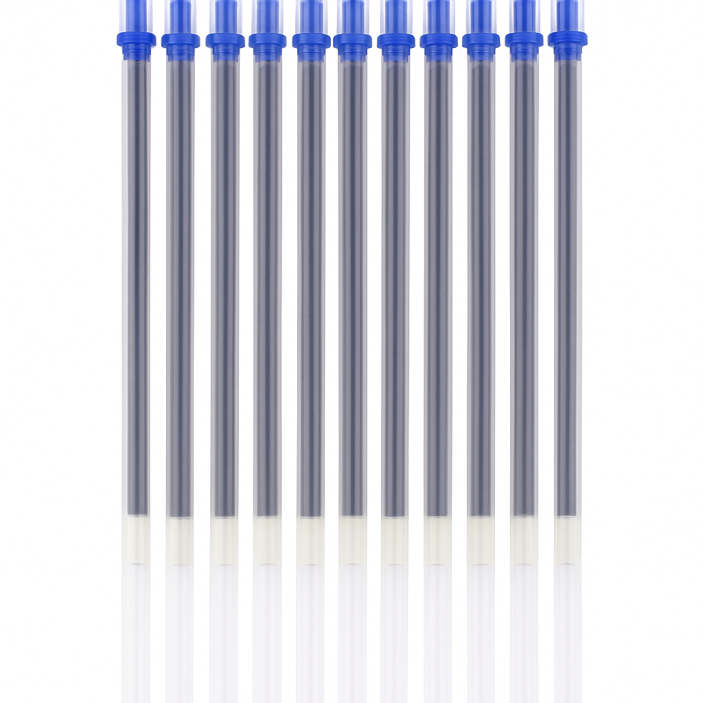 Silver leather pen