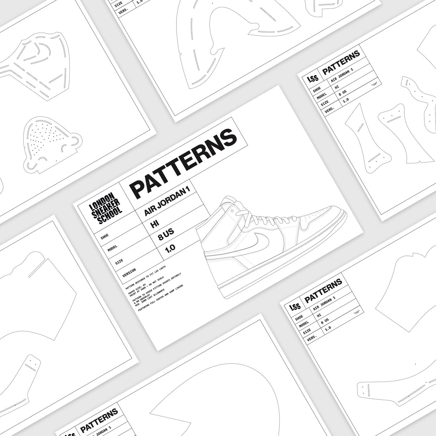 Air Jordan 1 Hi Patterns